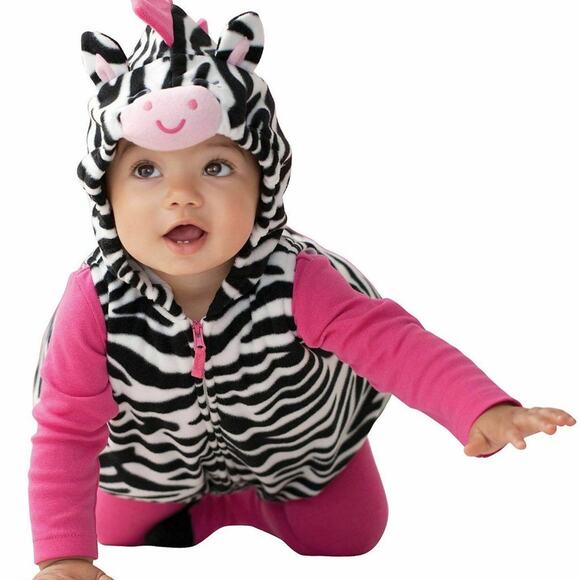 Carter's Infant Baby Sweet Little Zebra Halloween Costume - Picture 2 of 9